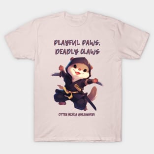 Playful Paws, Deadly Claws T-Shirt